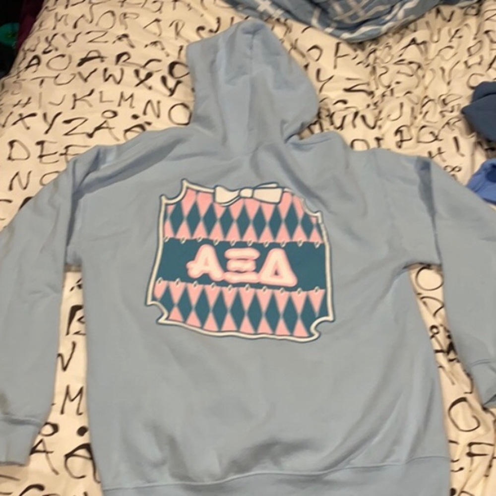 Alpha xi delta zip up